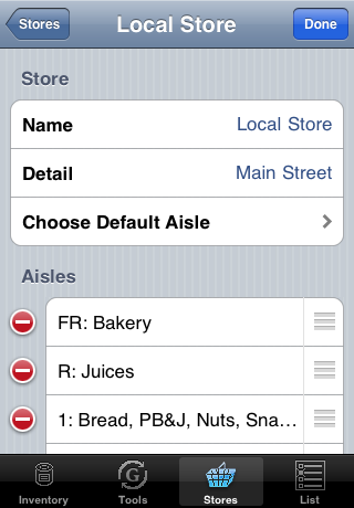 store detail edit mode